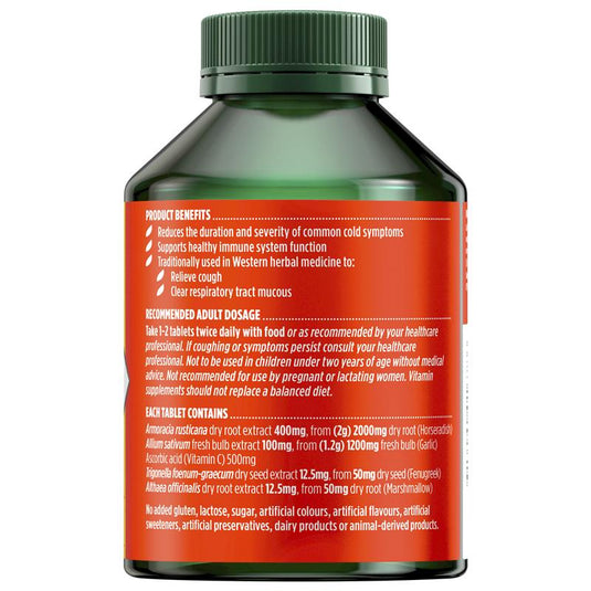 Nature's Own Triple Strength Garlic + C Horseradish 200 Tablets Exclusive Size