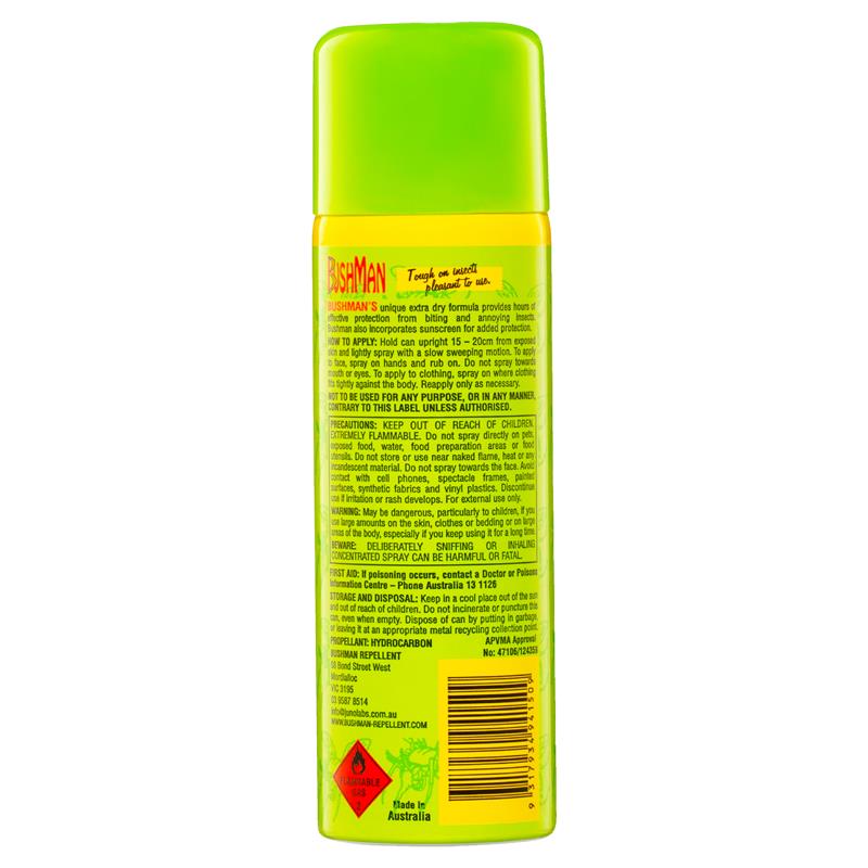 Load image into Gallery viewer, Bushman Plus 20% Deet Insect Repellent Aerosol 150g
