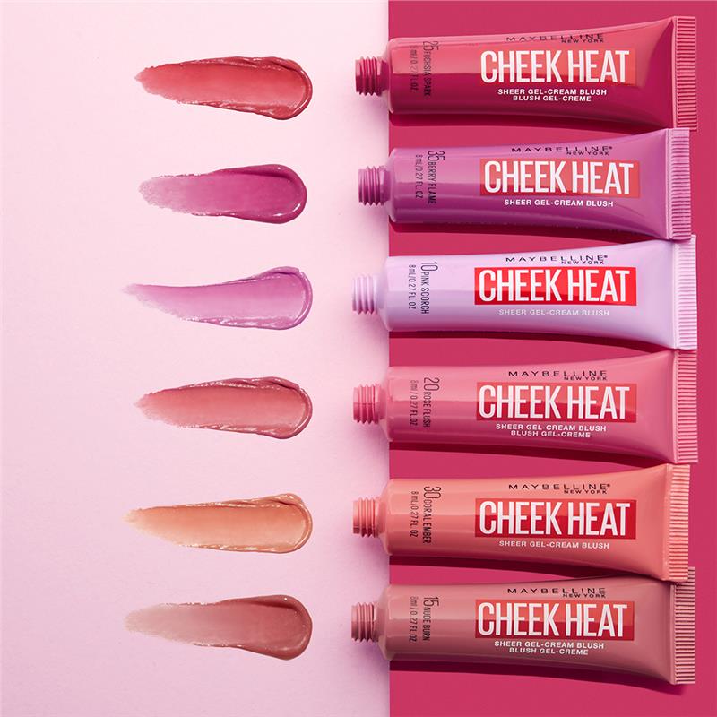 Load image into Gallery viewer, Maybelline Cheek Heat Blush Pink Scorch
