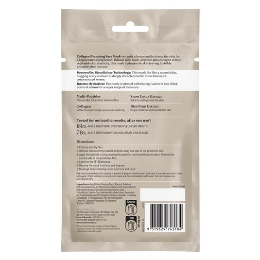 Dr. LeWinn's Plump + Lift Collagen Plumping Face Mask