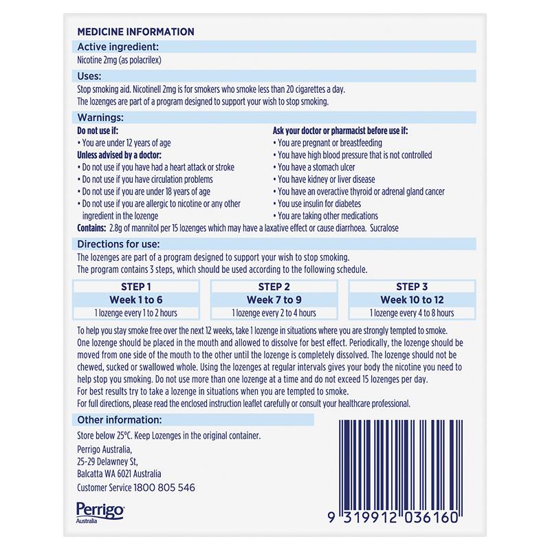 Load image into Gallery viewer, Nicotinell Mini 2mg 162 Lozenges
