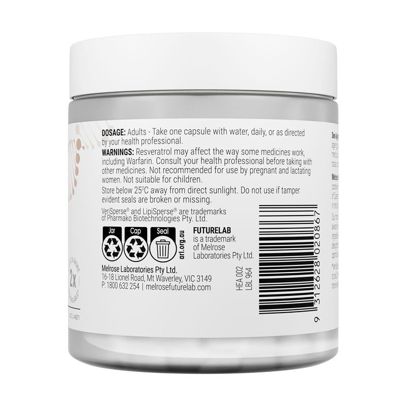Load image into Gallery viewer, Melrose FutureLab Cellular Longevity 30 Capsules
