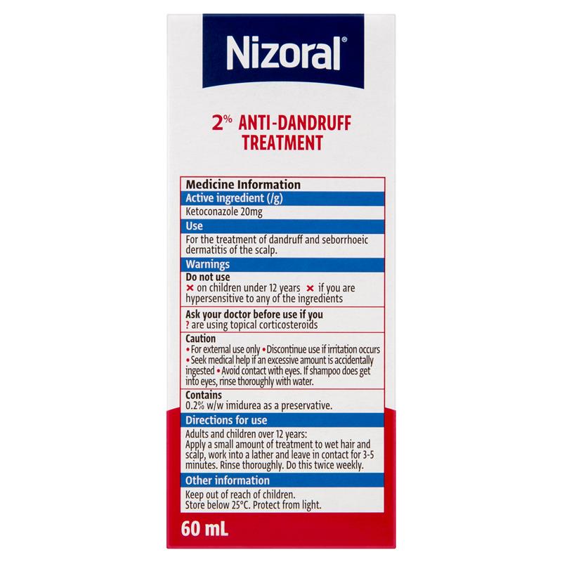 Load image into Gallery viewer, Nizoral 2% Anti-Dandruff Treatment Shampoo 60mL - Ketoconazole
