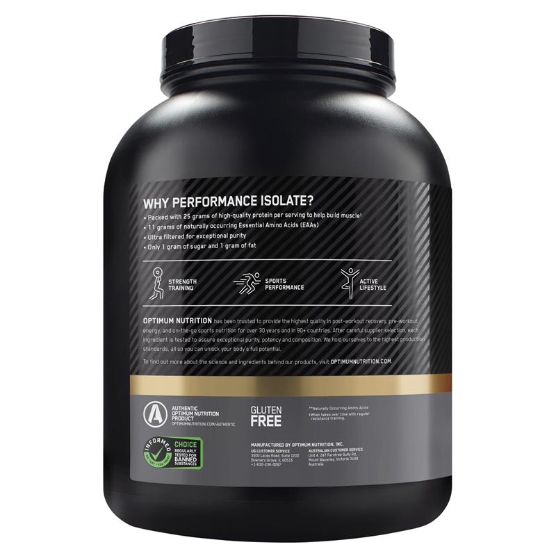 Load image into Gallery viewer, Optimum Nutrition Isolate Chocolate Milkshake 2.28kg
