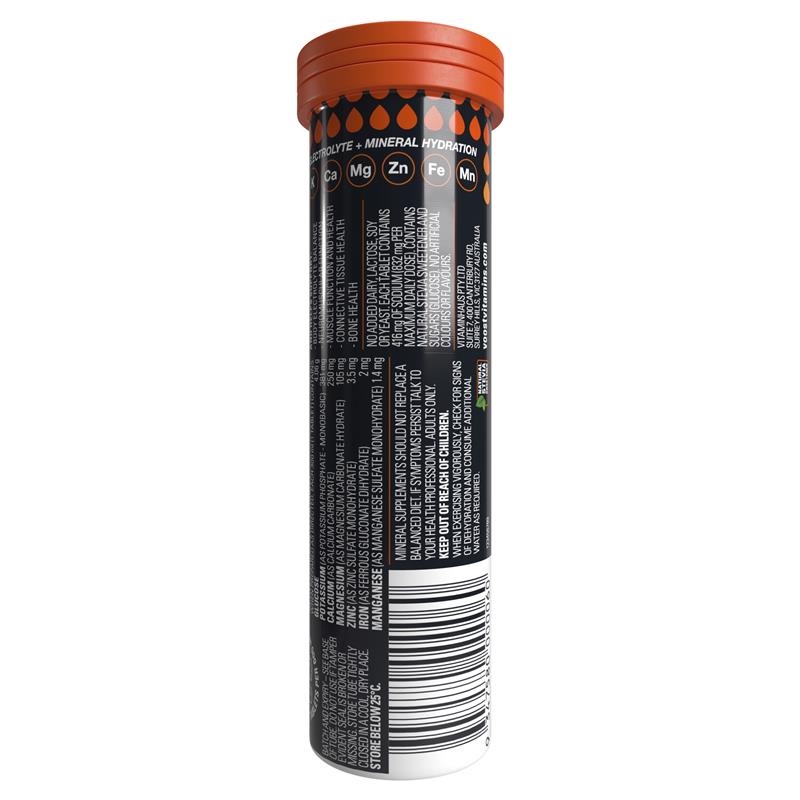 Load image into Gallery viewer, Voost Sport Orange Effervescent 10 Tablets

