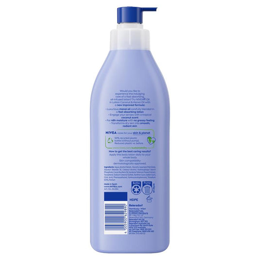 NIVEA Oil In Lotion Body Lotion Coconut & Monoi Oil 400ml