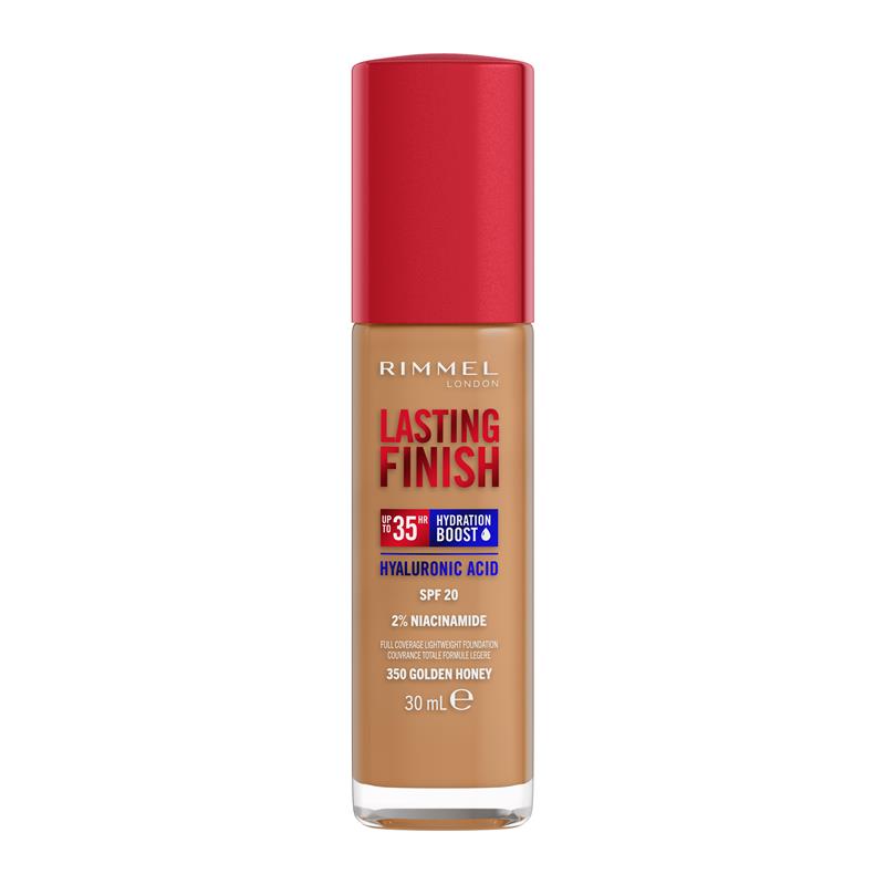Load image into Gallery viewer, Rimmel Lasting Finish 35HR Foundation 350 Golden Honey
