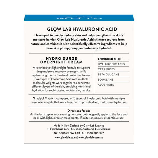 Glow Lab Hyaluronic Acid Hydro Surge Night Cream 50g
