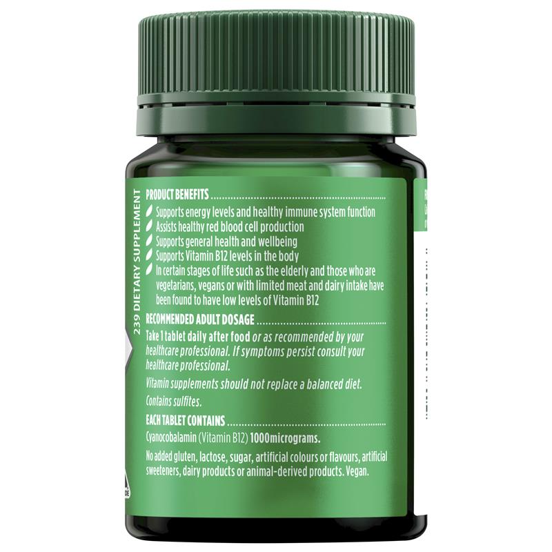 Load image into Gallery viewer, Nature's Own Vitamin B12 1000mcg 60 Tablets
