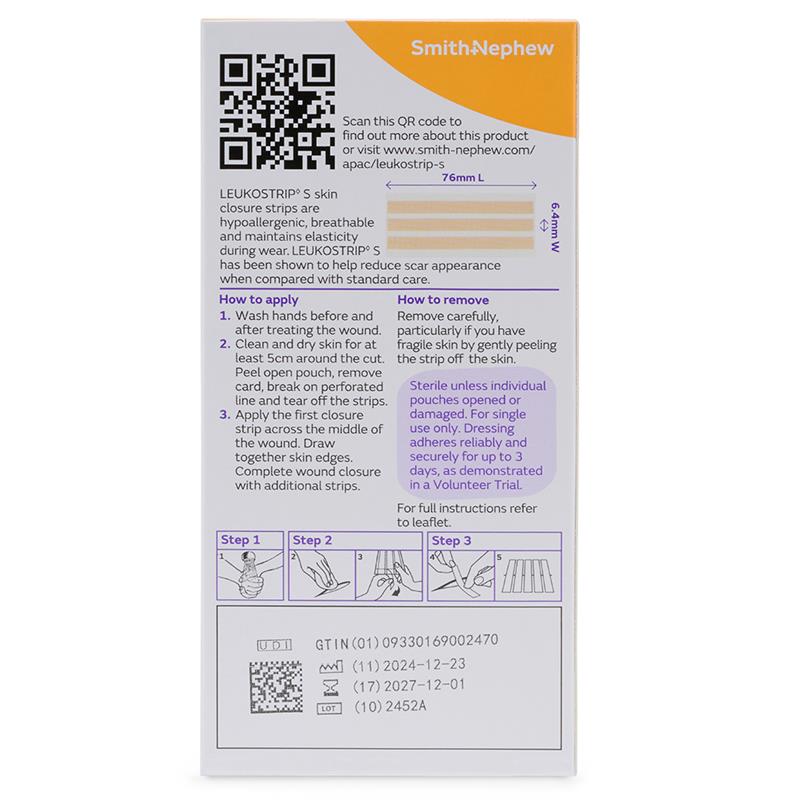 Load image into Gallery viewer, Leukostrip 6.4mm x 76mm 3 Pack

