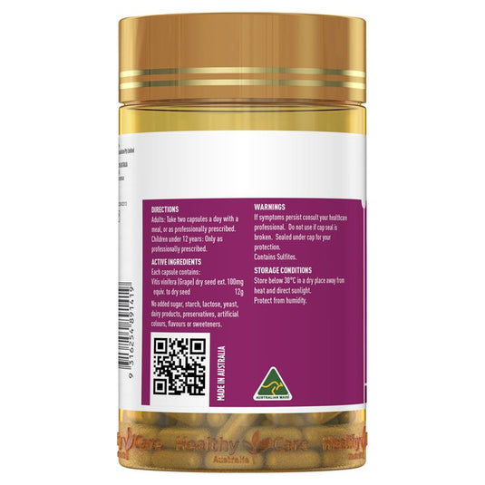 Healthy Care Grape Seed Extract 12000 300 Capsules