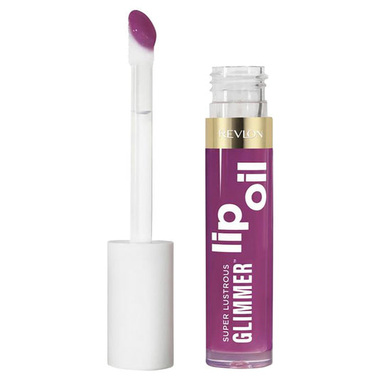 Revlon Super Lustrous Glimmer Lip Oil Plum Pop