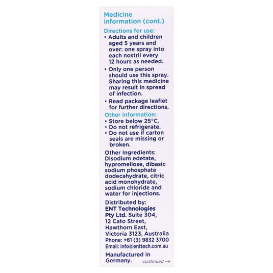 Eze Allergy Nasal Spray 10ml
