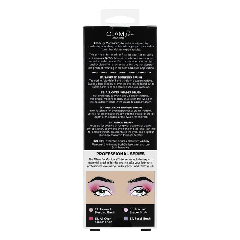Load image into Gallery viewer, Glam By Manicare Pro Essential Eye Brush Set
