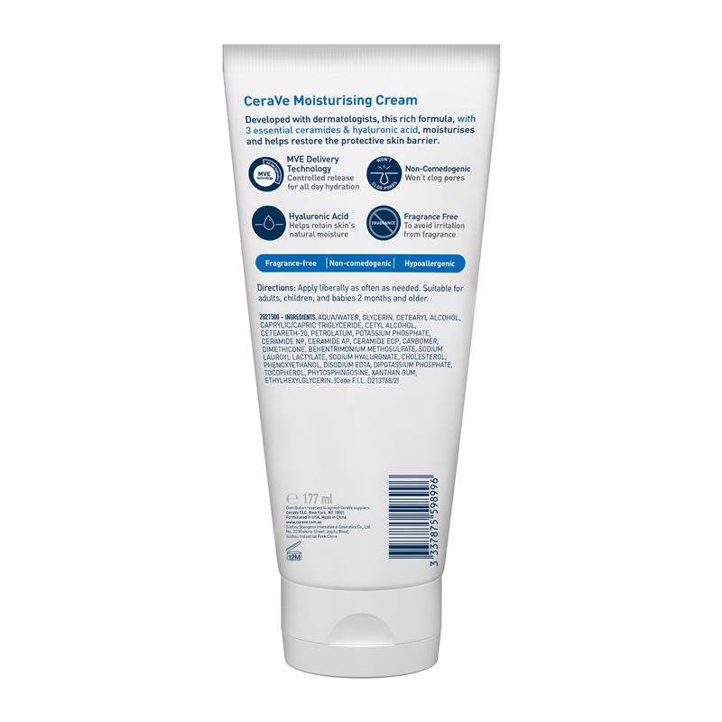Load image into Gallery viewer, CeraVe Moisturising Cream 170g
