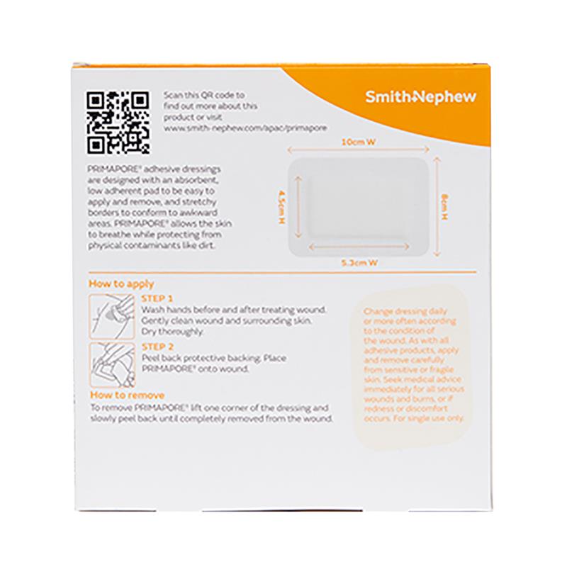 Load image into Gallery viewer, Primapore Flexible Fabric Dressing 10cm x 8cm 3 Pack
