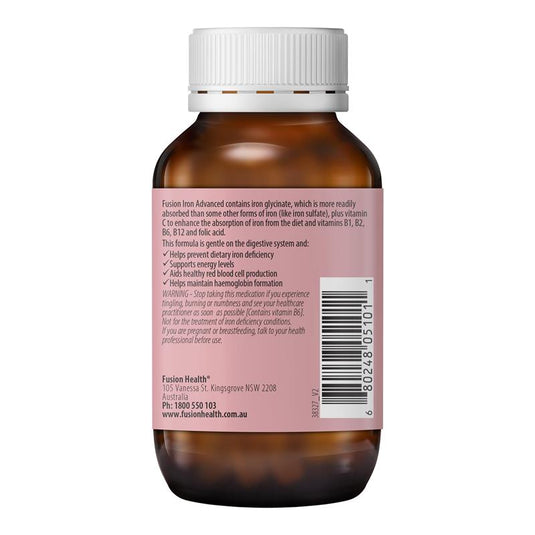 Fusion Iron Advanced 30 Tablets