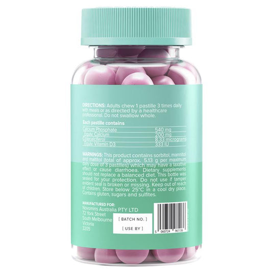 Novomins Calcium & Vitamin D 60 Gummies NEW