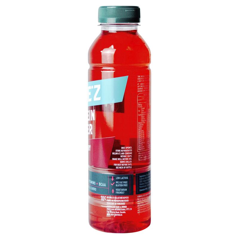 Load image into Gallery viewer, Bodiez Protein Water Berry 500ml 4 Pack
