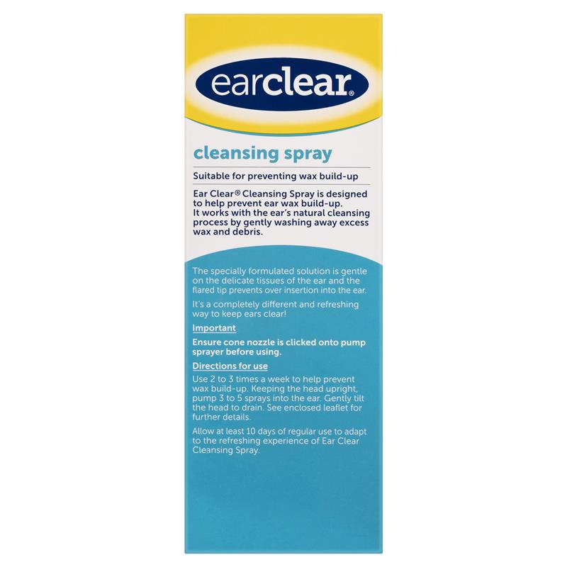 Load image into Gallery viewer, EarClear Cleansing Spray 100mL – Prevents Ear Wax Build-up &amp; Keeps Ears Clean
