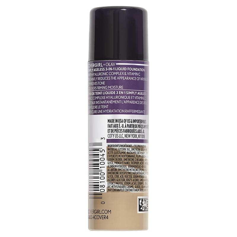 Load image into Gallery viewer, Covergirl Olay Simply Ageless 3in1 Liquid Foundation Golden Tan
