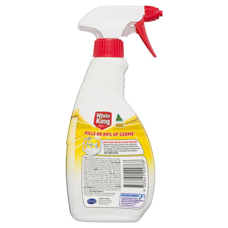 Load image into Gallery viewer, White King Bleach Spray 500ml
