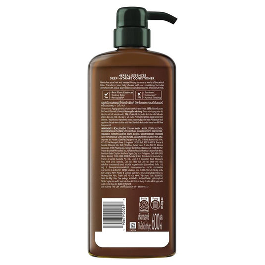 Herbal Essences Bio Renew Hydrate Coconut Milk Conditioner 600ml