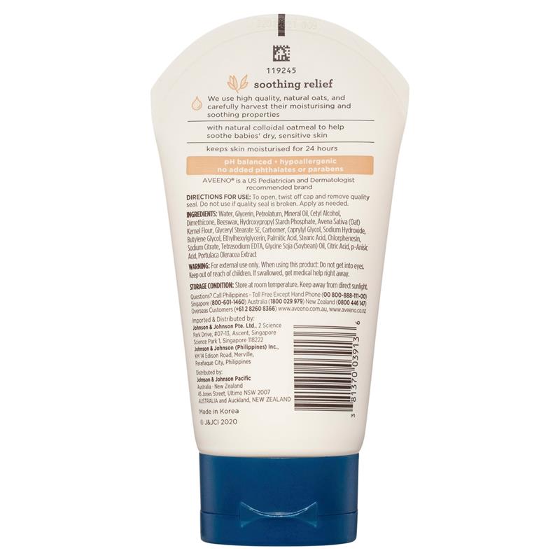 Load image into Gallery viewer, Aveeno Baby Soothing Relief Fragrance Free Moisture Cream 140g
