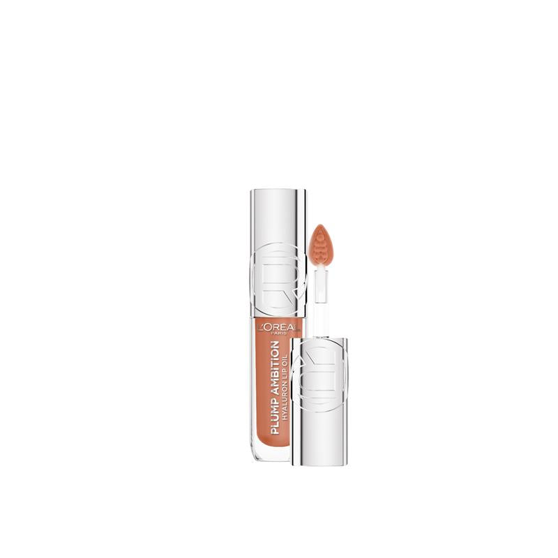 Load image into Gallery viewer, L'Oreal Paris Plump Ambition Hyaluron Lip Oil 641 Latte Glace
