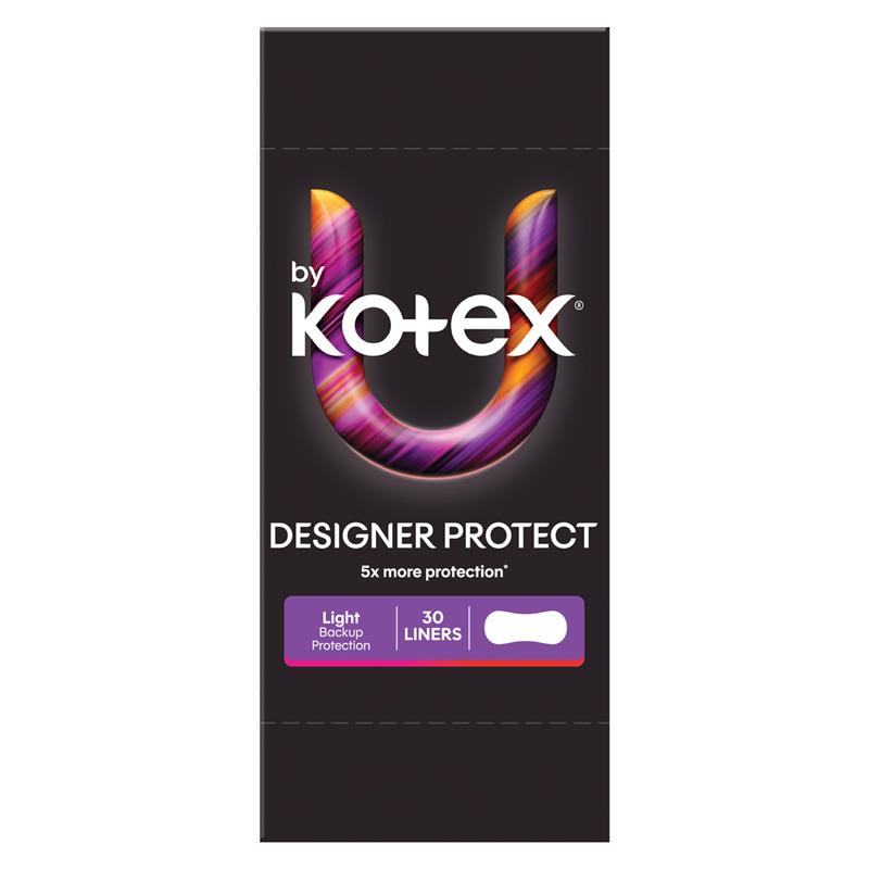 Load image into Gallery viewer, U by Kotex Designer Series Liners Protect 30 Pack
