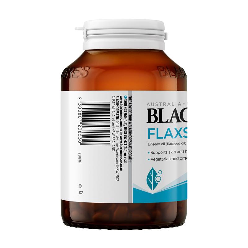 Load image into Gallery viewer, Blackmores Flaxseed Oil 100 Capsules
