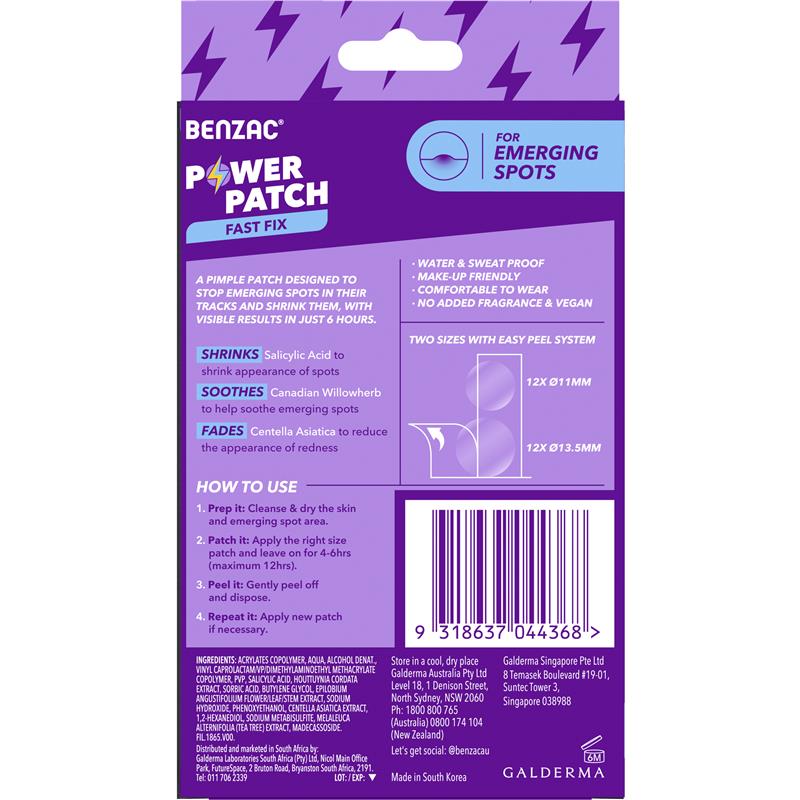 Load image into Gallery viewer, Benzac Power Patch 24 Pack
