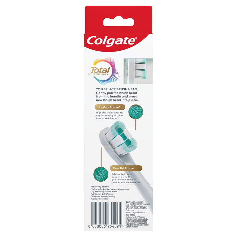 Load image into Gallery viewer, Colgate Total Advanced Battery Power Refills 2 Pack
