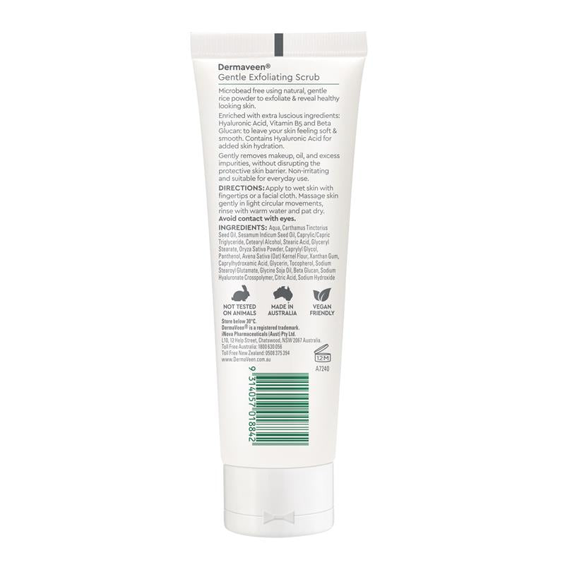 Load image into Gallery viewer, DermaVeen Face Gentle Exfoliating Scrub 125ml
