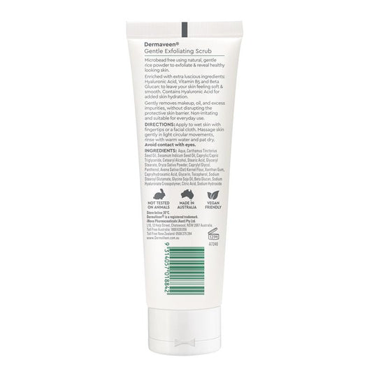DermaVeen Face Gentle Exfoliating Scrub 125ml