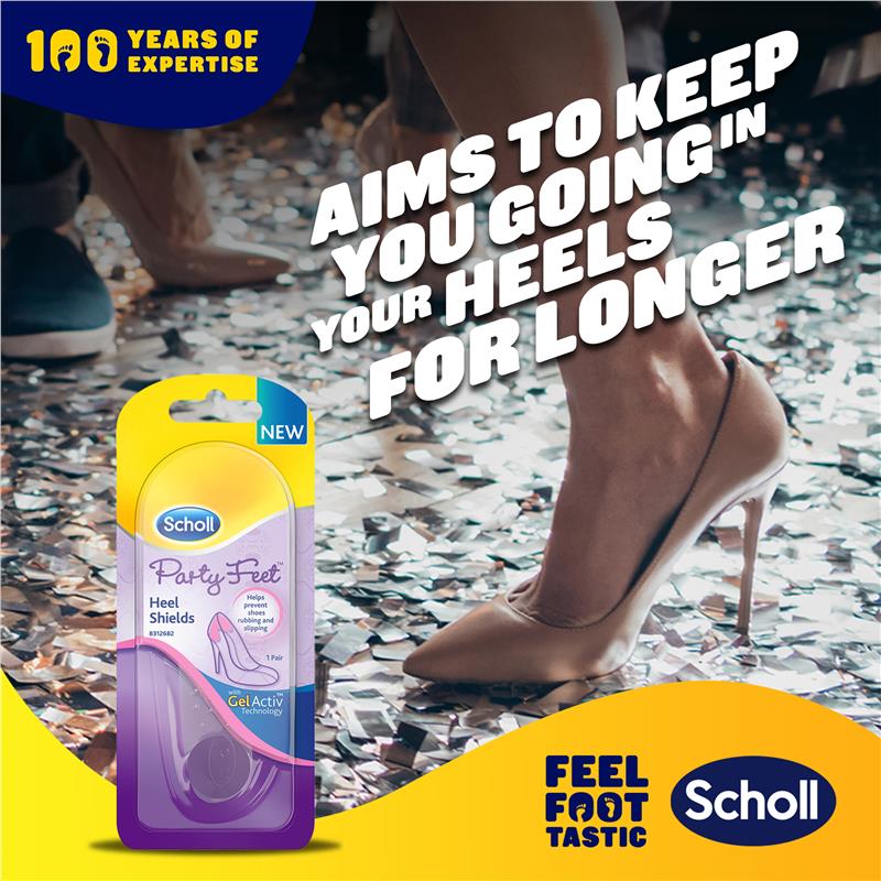 Load image into Gallery viewer, Scholl Party Feet Gel Heel Shield
