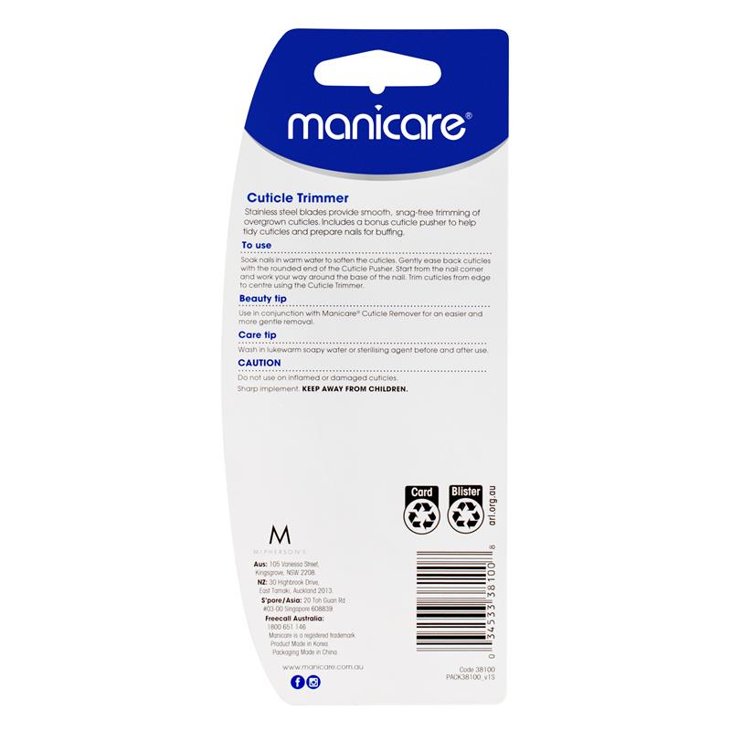 Load image into Gallery viewer, Manicare Cuticle Timmer Bonus Cuticle Pusher
