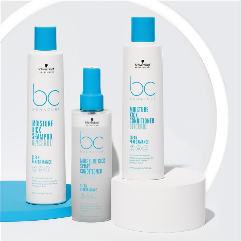 Load image into Gallery viewer, Schwarzkopf Bonacure Clean Performance Moisture Kick Shampoo  250ml
