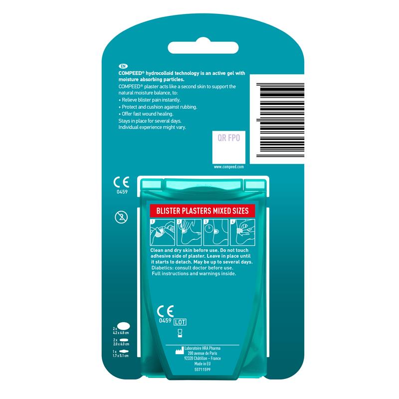 Load image into Gallery viewer, Compeed Blister Mixed Pack 5
