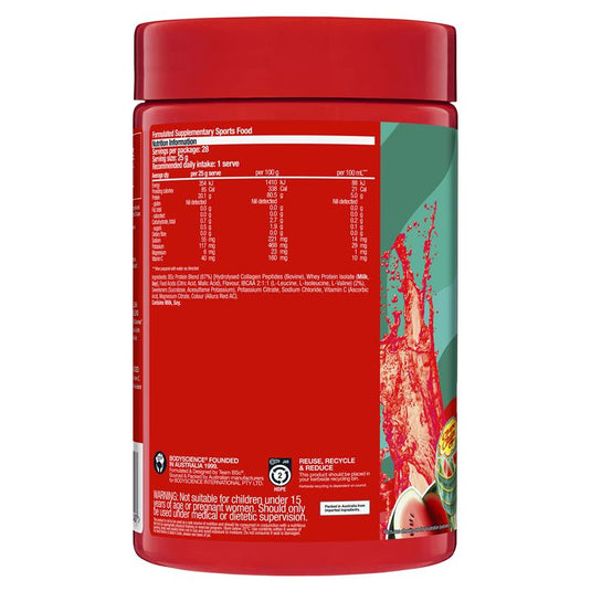 BSc x Chupa Chups Protein Water Watermelon 700g