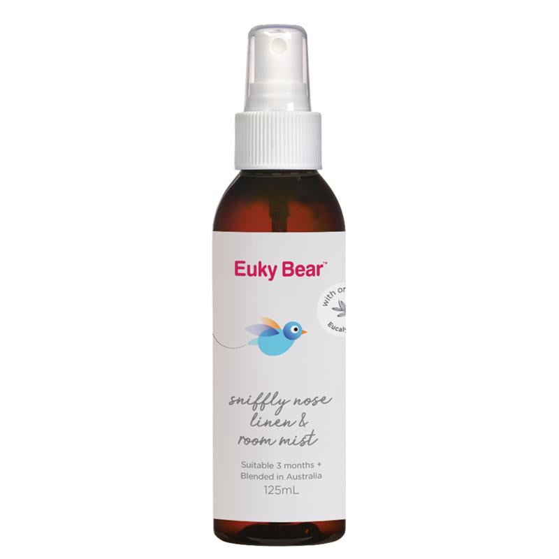 Load image into Gallery viewer, Euky Bear Sniffly Nose Linen &amp; Room Mist 125ml
