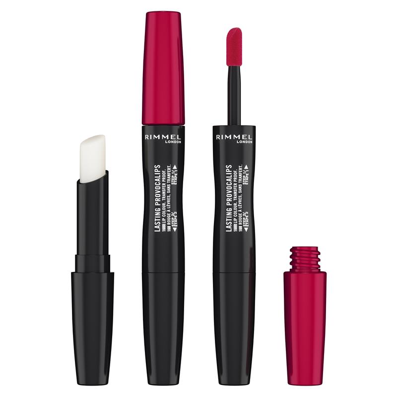 Load image into Gallery viewer, Rimmel London Lasting Provocalips 500 Kiss The Town Red
