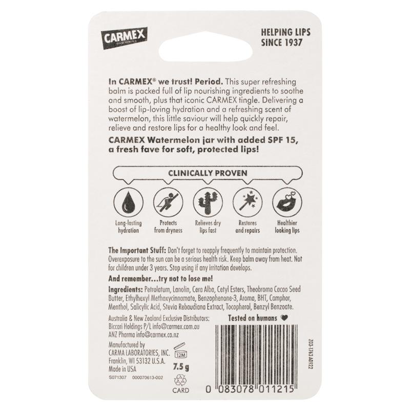 Load image into Gallery viewer, Carmex Watermelon Jar 7.5g
