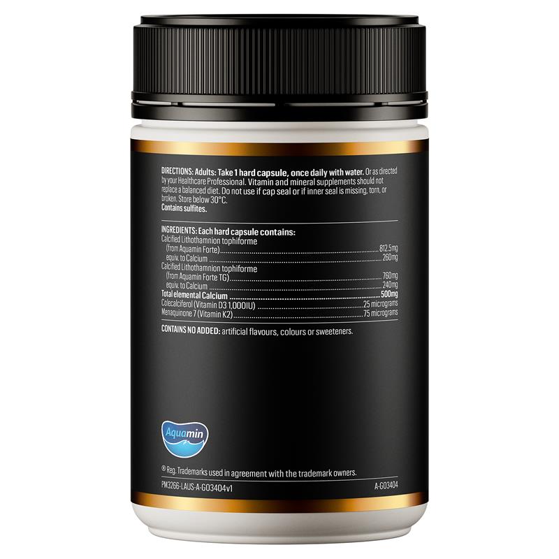 Load image into Gallery viewer, GO Healthy Calcium Plus D3 &amp; K2 120 Hard Capsules
