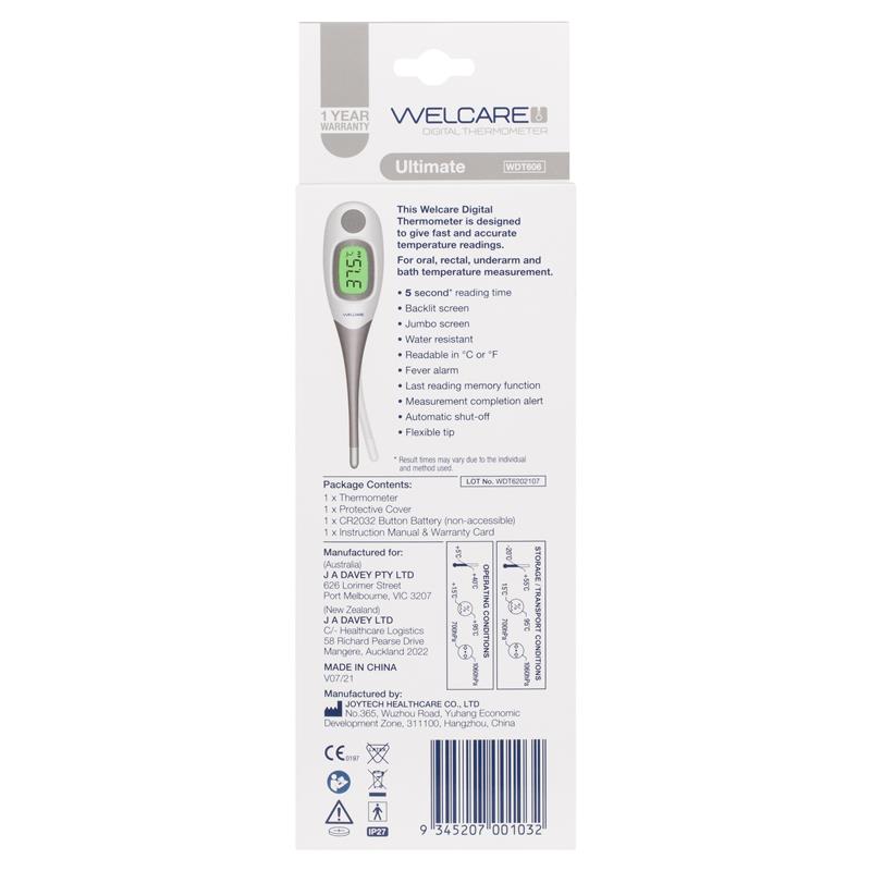 Load image into Gallery viewer, Welcare Digital Thermometer Ultimate
