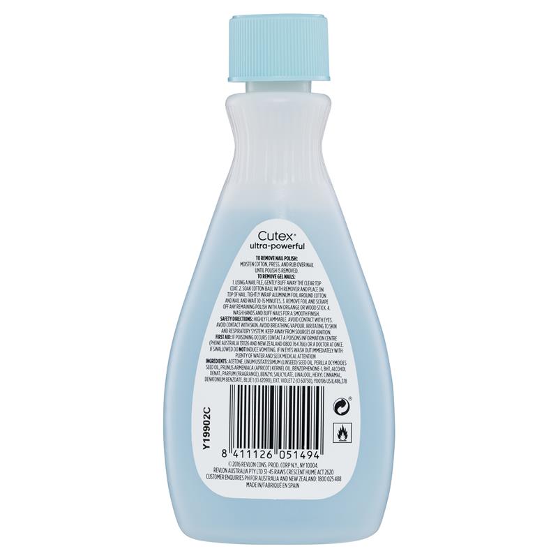 Load image into Gallery viewer, Cutex Nail Polish Remover Ultra Powerful 100ml
