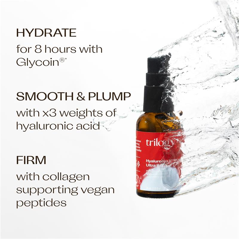 Load image into Gallery viewer, Trilogy Hyaluronic Acid+ Ultra Serum 30ml
