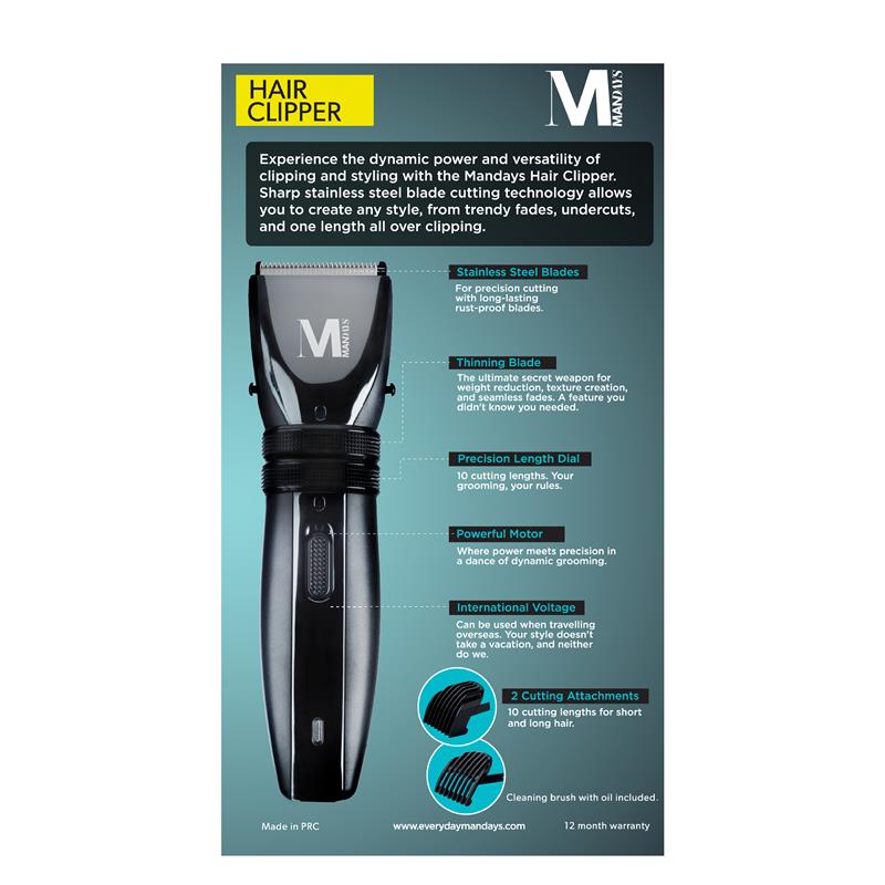 Load image into Gallery viewer, Mandays Hair Clipper
