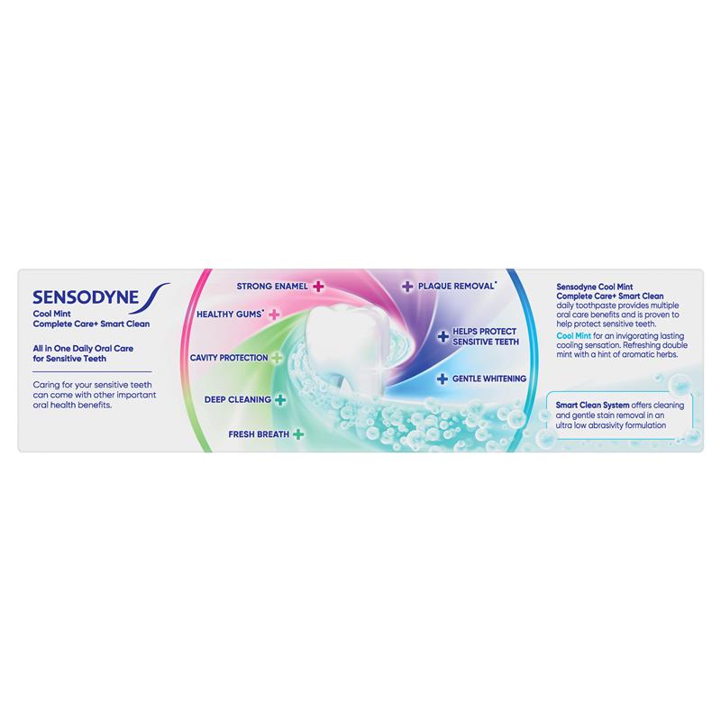 Load image into Gallery viewer, Sensodyne Toothpaste Complete Care + Smart Clean Cool Mint 100g
