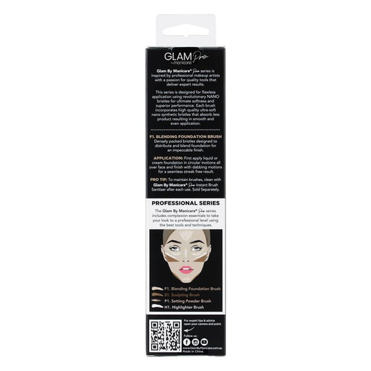 Glam By Manicare Pro F1. Blending Foundation Brush